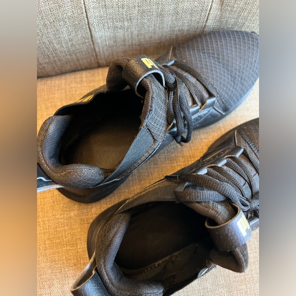 Puma Enzo Mesh Running Shoes Black Gold Women’s 10 Sneakers - Picture 7 of 11